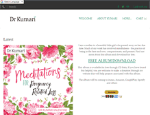 Tablet Screenshot of kumari.co.nz